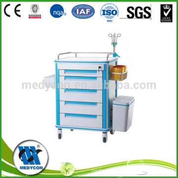 Sala comum ou Hospital ICU Medicine Trolley Cart